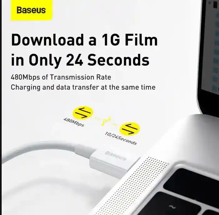 Baseus Superior Series Fast Charging Data Cable Type-C to iP PD 20W 1m White